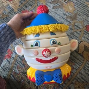 VTG Clarence The Clown Toy Not Working Collectible 1990 Texas Instruments